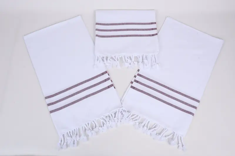 Havlu adlı havlu, kişiselleştirilmiş hediye, banyo havlu, nedime hediyesi, 40x24 pamuklu çizgili havlu, düğün hediyeleri havlu, monogram mutfak havlu - 6