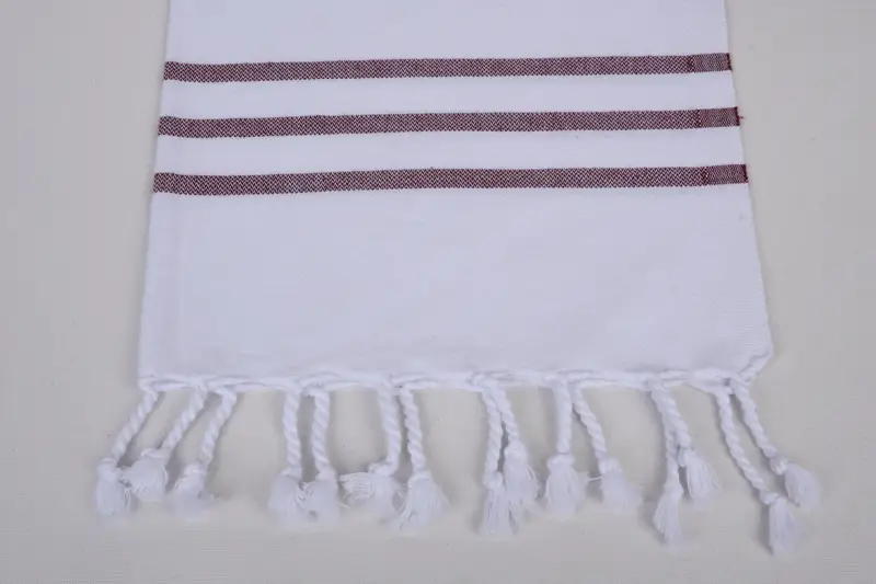 Havlu adlı havlu, kişiselleştirilmiş hediye, banyo havlu, nedime hediyesi, 40x24 pamuklu çizgili havlu, düğün hediyeleri havlu, monogram mutfak havlu - 3