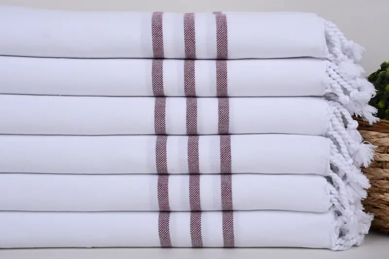 Havlu adlı havlu, kişiselleştirilmiş hediye, banyo havlu, nedime hediyesi, 40x24 pamuklu çizgili havlu, düğün hediyeleri havlu, monogram mutfak havlu - 2