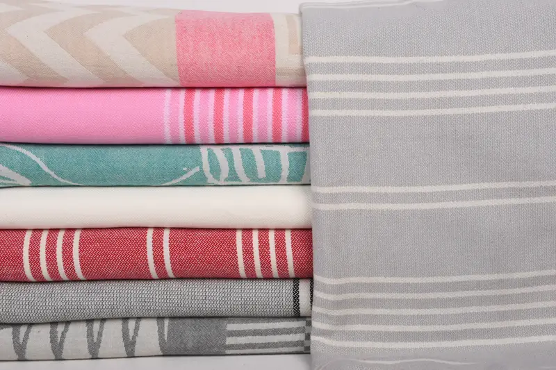 Bachelorette Party Gifts, Monogram Turkish Towel, Peshtemal Towel, Boyfriend Christmas Gift, 70x40 Cotton Set of 8 Towel, Personalized Turkish Towel - 1