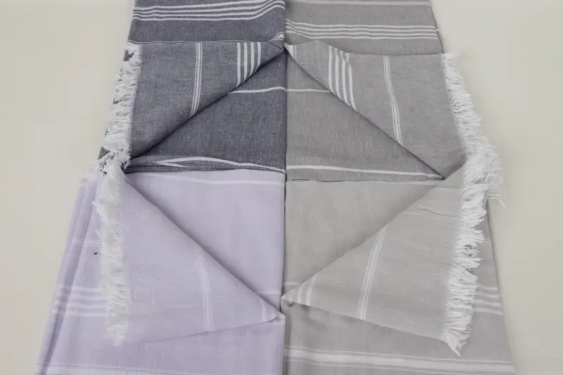 Gift For Wedding Day, Personalized Beach Towel, Bachelorette Party Decorations, Bridal Gifts, 68x36 Cotton Striped Towel, Absorbent Turkish towel - 5
