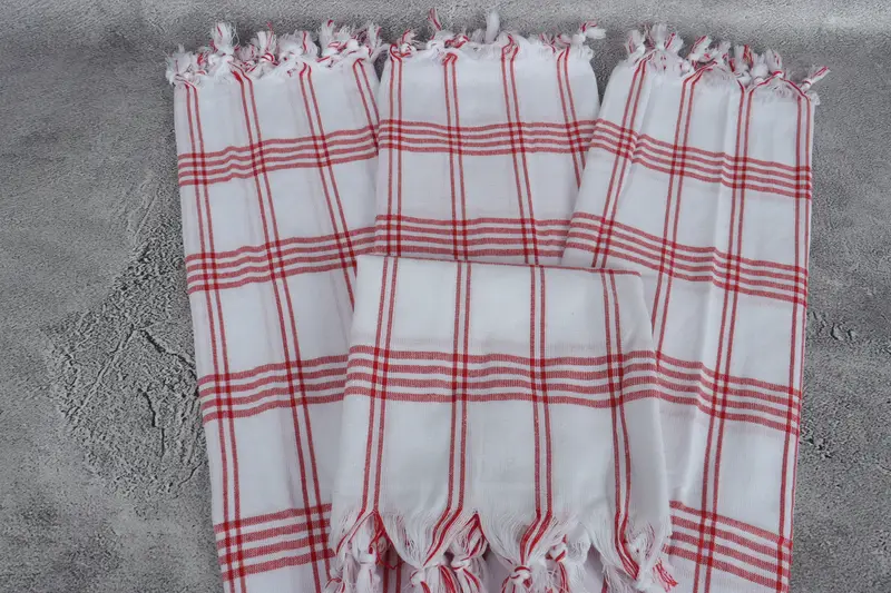 Turkish beach towel with fringe, Bachelorette Party Gifts, Organic Turkish towel, 68x32 Cotton Striped Towel, Beach towel, Gift For Coworker - 4
