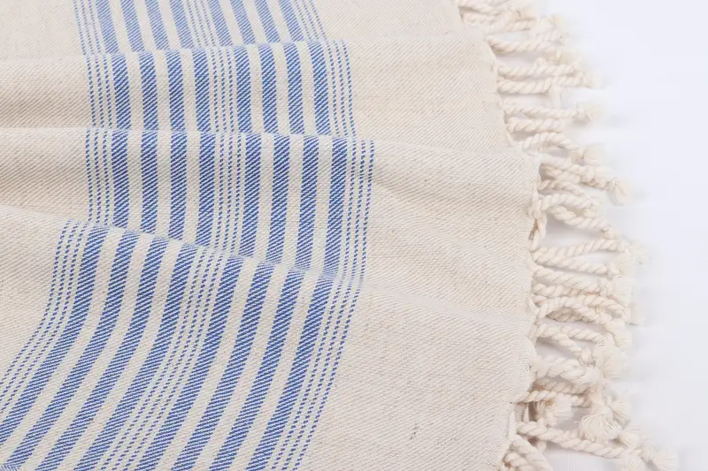 Turkish Beach Towel Bulk, Fouta towel, Hammam Towel USA, 68x40 Linen Striped Towel, Bridal Shower Favors, Bathroom Towel, Organic Turkish towel - 8