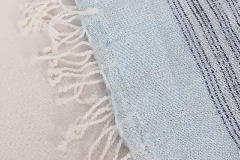 Personalized Bridesmaid Gift, Wedding Favors, Xmas Gifts, Organic Towel, 70x40 Cotton Striped Towel, Turkish hand towel, Girl Trip Party Favor - 7