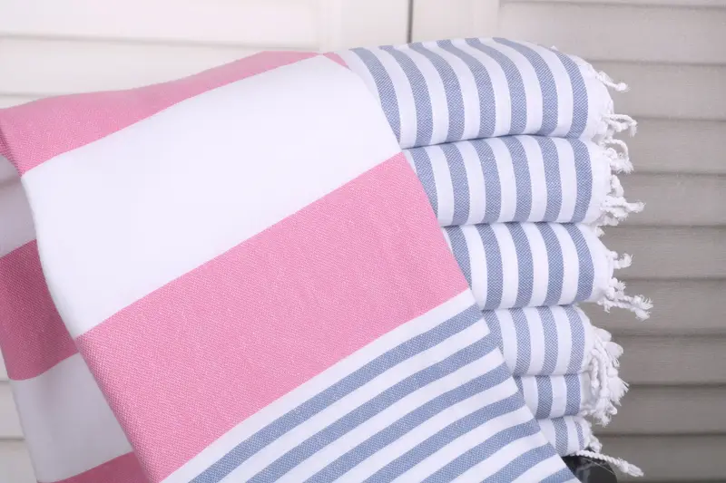 Personalized Gift, Peshtemal Towel, Bachelorette Gifts, Bachelor Party Favors, Bachelorette Favors Beach, 70x40 Cotton Striped Towel, Spa Towel - 1