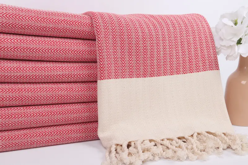 Quick-Dry Beach Towel, Bachelor Party Favors, Bridal Shower Favors, Large Turkish Towel, Bachelor Gift, 68x36 Cotton Palm Design Towel - 2