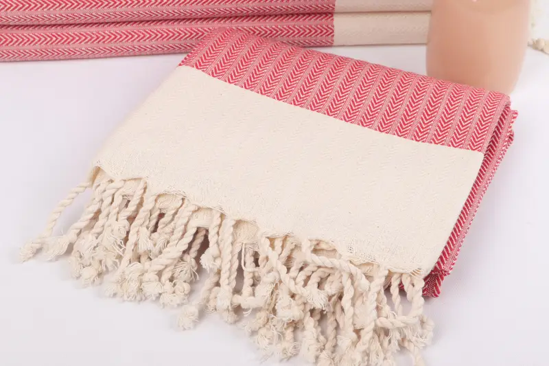 Quick-Dry Beach Towel, Bachelor Party Favors, Bridal Shower Favors, Large Turkish Towel, Bachelor Gift, 68x36 Cotton Palm Design Towel - 5