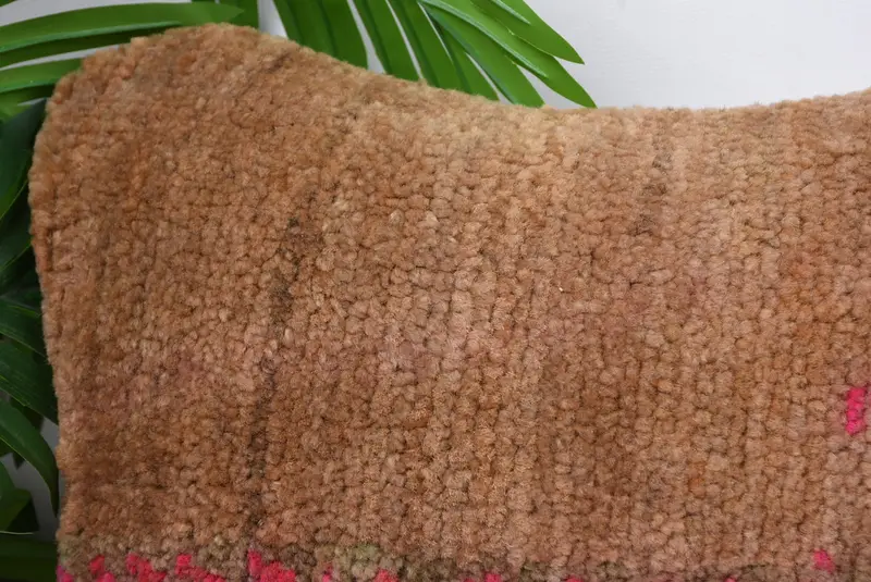 Pillow Sham, Art Deco Pillow Case, Ethnical Kilim Rug Pillow, Hippie Throw Pillow Sham, Interior Designer Pillow, 14x14 Brown Pillow, Turkish Pillow - 2