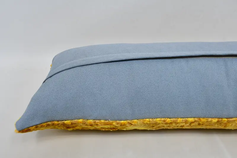 Vintage Kilim Throw Pillow, Pillow Cover, Vintage Kilim Pillow, 12x36 Yellow Pillow Cover, Home Decor Pillow, Boho Throw Cushion Case - 5
