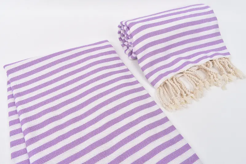 Fouta towel, Bachelorette Favor, Scarf Towel, Wedding Gifts Towel, Beach Size Towel, Travel Towel, Beach Towel Bulk, 70x40 Cotton Striped Towel - 7
