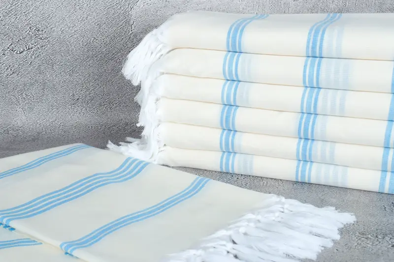 Girls Weekend Getaways Gifts, Custom Wedding Gift, Guest Towel, Home Decor Gifts, Quick-dry peshtemal, 70x40 Cotton Striped Towel, Birthday Gift - 2