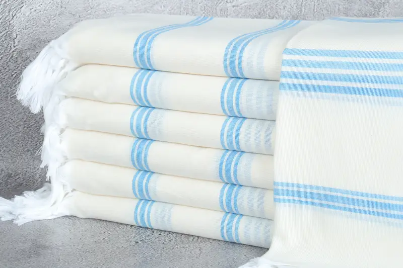 Girls Weekend Getaways Gifts, Custom Wedding Gift, Guest Towel, Home Decor Gifts, Quick-dry peshtemal, 70x40 Cotton Striped Towel, Birthday Gift - 1