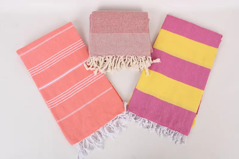 Organic Beach Towel, Best Friend Gift Ideas, Bachelorette Party Gifts Bridesmaids, Thin towel, 70x40 Cotton Set of 8 Towel, Hammam towel - 6