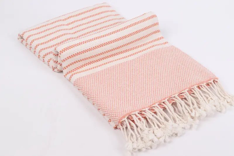 Summer Towel, Turkish Towel Bulk, Housewarming Gift, 76x40 Cotton Striped Towel, Personalized Wedding Gift, Sand-resistant towel, Gift Towel - 6