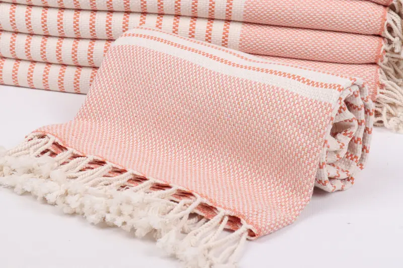 Summer Towel, Turkish Towel Bulk, Housewarming Gift, 76x40 Cotton Striped Towel, Personalized Wedding Gift, Sand-resistant towel, Gift Towel - 4