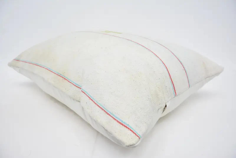 Geometric Embroidered Throw Pillow, 20x28 Inches Size Pillow - 6