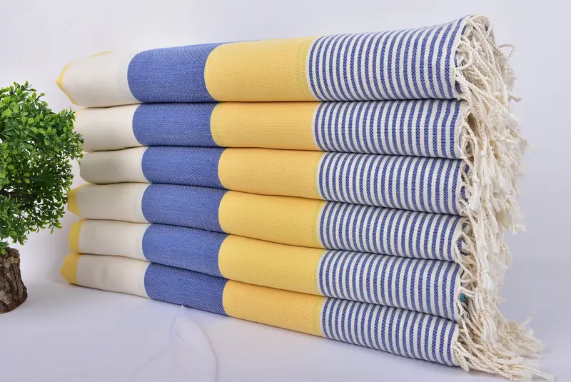 Best Wedding Gift, Wedding Gifts Towel, 68x40 Cotton Striped Towel, Bathroom Towel, Home Decor Gifts, Beach Towel Bulk, Custom Bath Towel - 3
