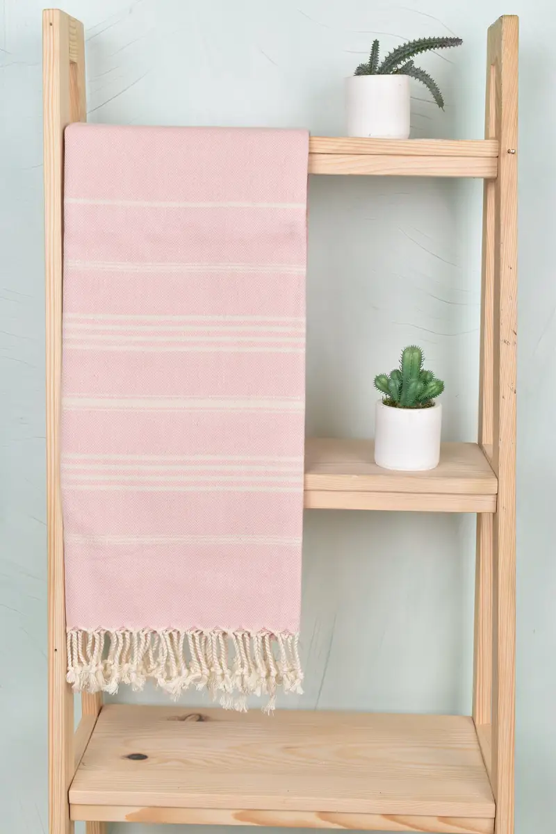68x40 Cotton Striped Towel, Bulk Order Towel, Turkish hand towel, Custom Gift, Bachelorette Party Decorations, Embroidered Beach Towel, Xmas Gifts - 8