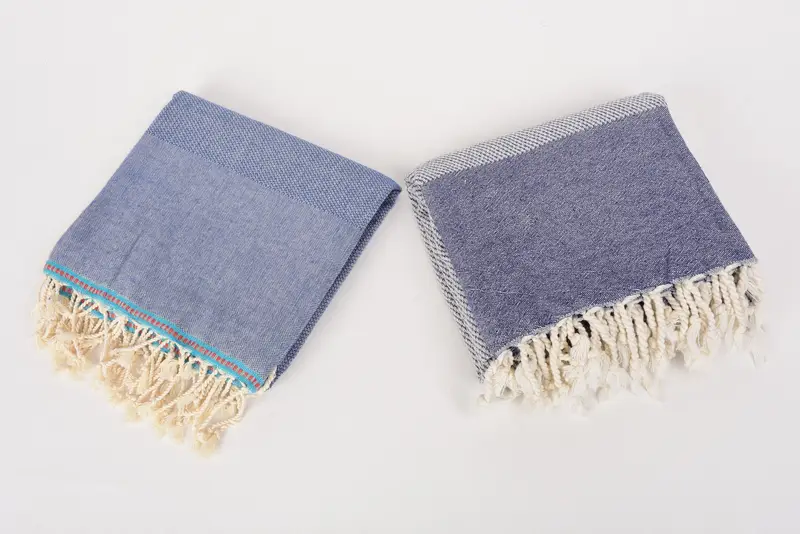 Turkish Towel Set, Peshtemal Towel, Sand-resistant towel, Bridesmaid Gift Towel, Personalized Wedding Gift For Couple, 70x40 Cotton Set of 10 Towel - 6