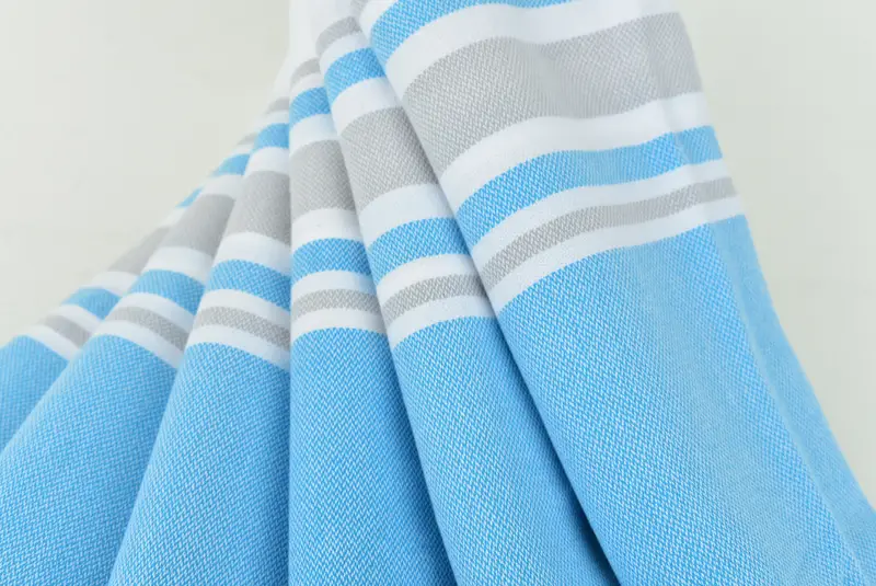 Hammam towel, Handmade Turkish Towel, Wedding Gift Ideas, Personalized Gift, Bachelorette Towel, Luxury towel, Gym Towel, 70x40 Cotton Striped Towel - 5