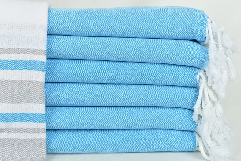 Hammam towel, Handmade Turkish Towel, Wedding Gift Ideas, Personalized Gift, Bachelorette Towel, Luxury towel, Gym Towel, 70x40 Cotton Striped Towel - 1