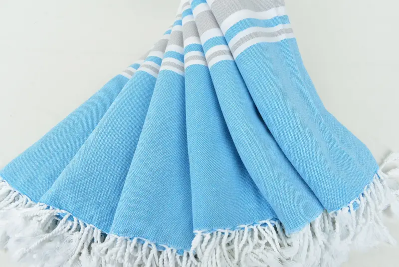 Hammam towel, Handmade Turkish Towel, Wedding Gift Ideas, Personalized Gift, Bachelorette Towel, Luxury towel, Gym Towel, 70x40 Cotton Striped Towel - 4