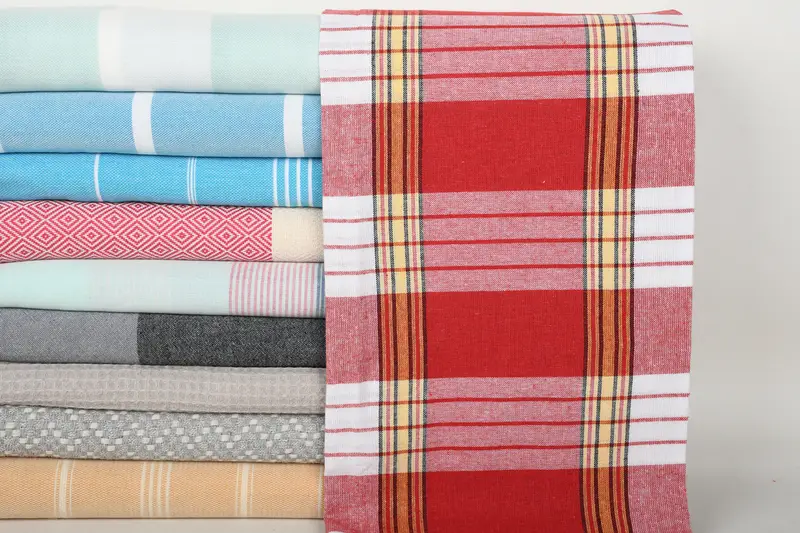 Best Friend Wedding Gift, Memorial Gift, 70x40 Cotton Set of 10 Towel, Summer Gift, Thin towel, Monogram Turkish Towel, Girl Trip Party Favor - 2