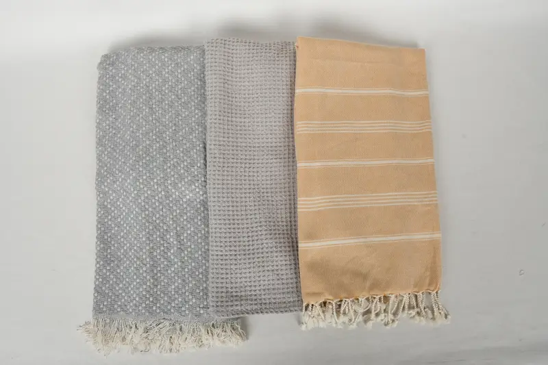 Best Friend Wedding Gift, Memorial Gift, 70x40 Cotton Set of 10 Towel, Summer Gift, Thin towel, Monogram Turkish Towel, Girl Trip Party Favor - 8