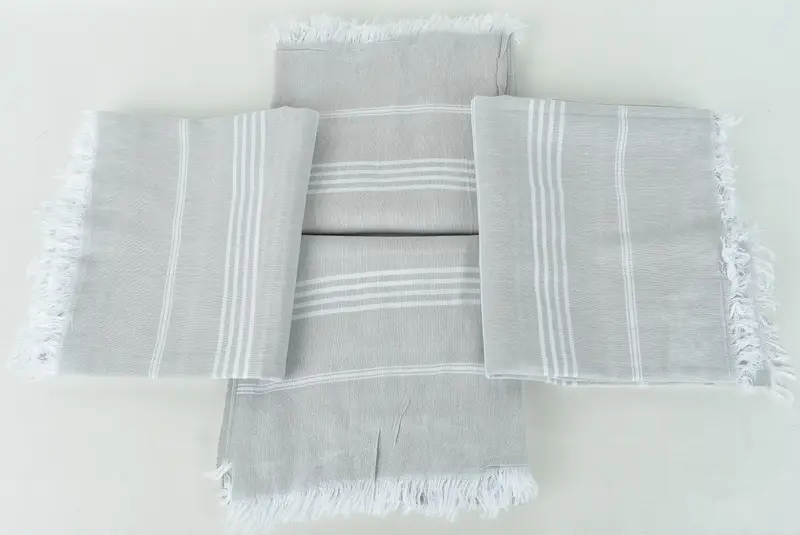 Turkish bath towel for spa, 68x36 Cotton Striped Towel, Home Decor Towel, Hammam Towel USA, Organic towel, Turkish Towel USA, Bachelorette Gifts - 6