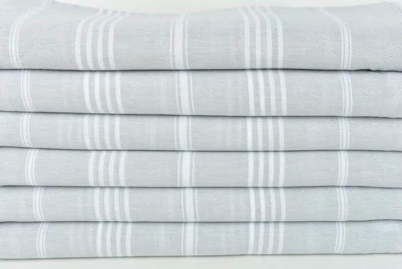 Turkish bath towel for spa, 68x36 Cotton Striped Towel, Home Decor Towel, Hammam Towel USA, Organic towel, Turkish Towel USA, Bachelorette Gifts - 2
