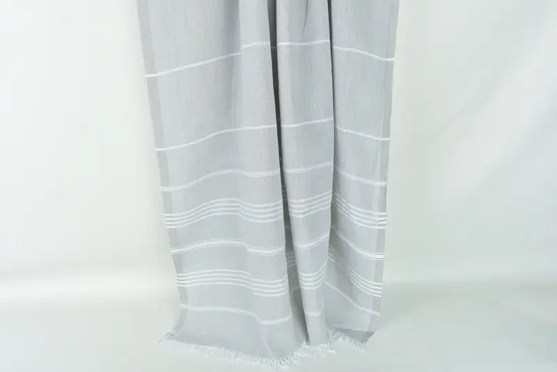 Turkish bath towel for spa, 68x36 Cotton Striped Towel, Home Decor Towel, Hammam Towel USA, Organic towel, Turkish Towel USA, Bachelorette Gifts - 8