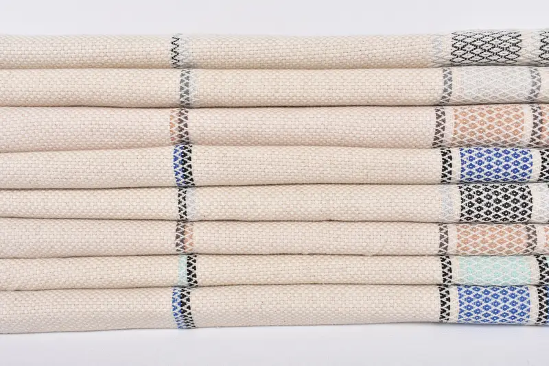Bridal Shower Gifts, Bridal Shower Favors, 70x36 Cotton Striped Towel, Bridesmaid Gift Towel, Bachelorette Favors Beach, Organic Towel, Hammam towel - 3