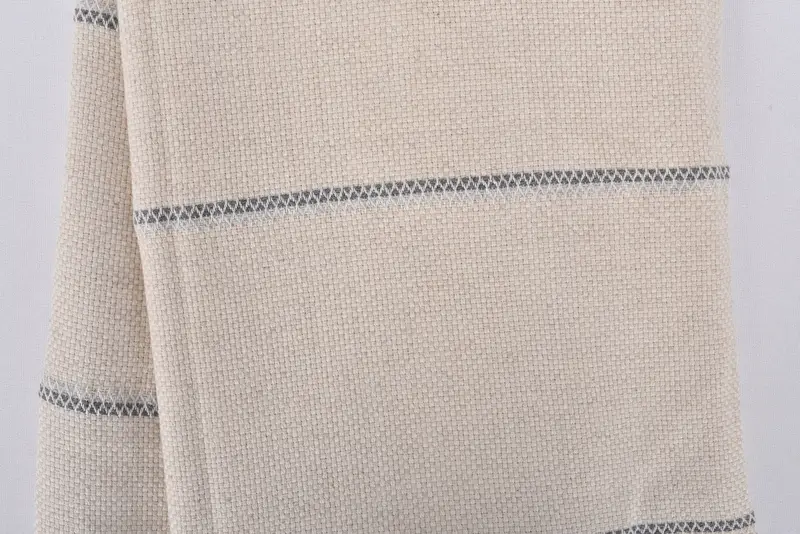 Bridal Shower Gifts, Bridal Shower Favors, 70x36 Cotton Striped Towel, Bridesmaid Gift Towel, Bachelorette Favors Beach, Organic Towel, Hammam towel - 4