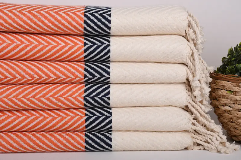 Soft towel, Luxury Turkish Bath Towel, 84x40 Cotton Striped Towel, Personalized Turkish Towel, Bridesmaid Proposal Gift, Bridesmaid Gift - 3