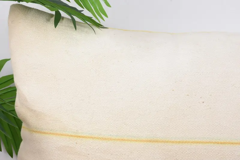 Pillow Case, Antique Pillows, 16x36 White Cushion Cover, Handmade Pillow Case, Vintage Kilim Throw Pillow, Bed Pillow Sham, Kilim Cushion Sham - 2