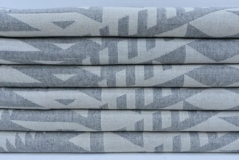 Lightweight Turkish towel, Holiday Towel, Custom Turkish Towel, 76x40 Cotton Geometric Towel, Housewarming Gift, Luxury towel, Welcome Wedding Gift - 3