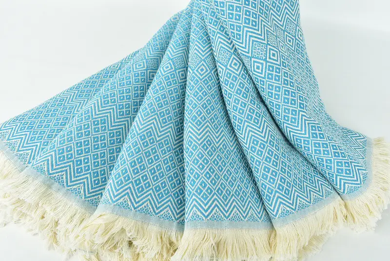 70x40 Cotton Diamond Towel, Peshtemal Towel, Home Gift, Monogrammed Beach Towel, Absorbent towel, Embroidered Turkish Towel, Beach Towel Bulk - 4
