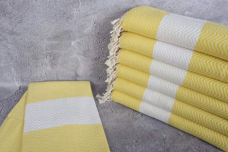 70x40 Cotton Zig zag Towel, Beach towel, Peshtemal Towel, Wedding Gift Ideas, Summer Gift Ideas, Best Friend Gift, Girls Weekend Getaways Ideas - 2
