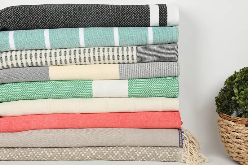 Gift Towel, 70x40 Cotton Set of 10 Towel, Bachelorette Party Decorations, Thin towel, Bachelorette Gifts, Sand-free peshtemal towel for the beach - 3