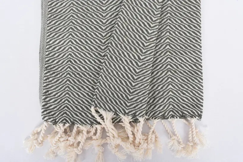 Personalized Dish Towel, 40x20 Cotton Chevron Towel, Turkish Tea Towel, Gym Towel, Personalized Turkish Towel, Turkish Hand Towel, Home Decor Gifts - 8