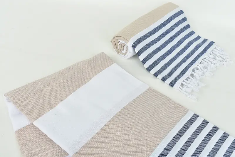 Custom Bath Towel, Quick-dry peshtemal, 70x40 Cotton Striped Towel, Custom Wedding Gifts, Gym Towel, Unique Gift, Personalized Bridesmaid Gift - 7