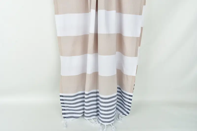Custom Bath Towel, Quick-dry peshtemal, 70x40 Cotton Striped Towel, Custom Wedding Gifts, Gym Towel, Unique Gift, Personalized Bridesmaid Gift - 8