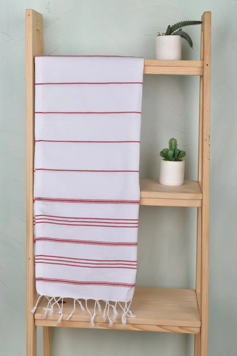 Personalized Hand Towel, Small Bath Towels, 40x24 Cotton Striped Towel, Maid Of Honor Gift, Personalized Dish Towel, Girl Trip Party Favor - 8