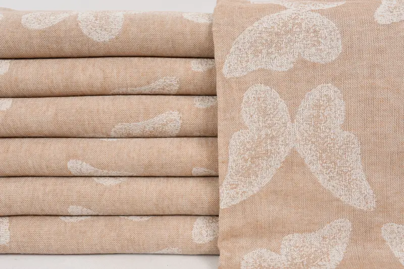 Summer Towel, Peshtemal, 68x36 Cotton Butterfly Pattern Towel, Embroidered Towel, Personalized Gifts, Turkish Towel Set, Personalized Wedding Gift - 2
