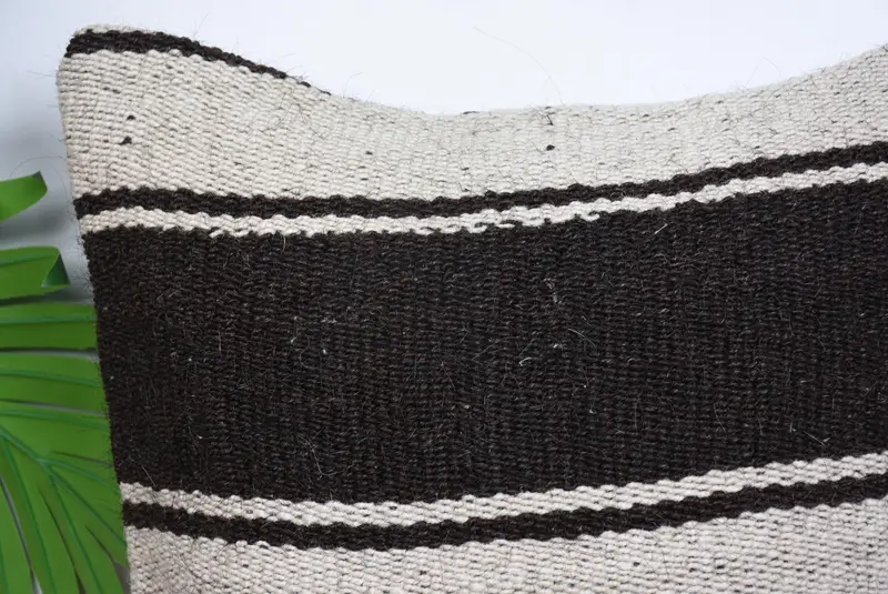 Vintage Kilim Pillow Pillow Cover, Antique Pillows, Pillow for Couch, Vintage Pillow, Kilim Cushion Sham, 12x12 Black Cushion Cover, Cushion - 2