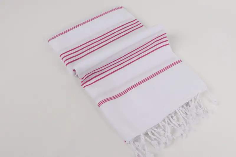 Monogram Turkish Towel, 70x40 Cotton Striped Towel, Scarf Towel, Peshtemal Towel, Customized Towels, Pool Towels, Bachelorette Party Decorations - 6