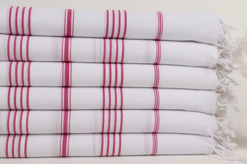 Monogram Turkish Towel, 70x40 Cotton Striped Towel, Scarf Towel, Peshtemal Towel, Customized Towels, Pool Towels, Bachelorette Party Decorations - 3