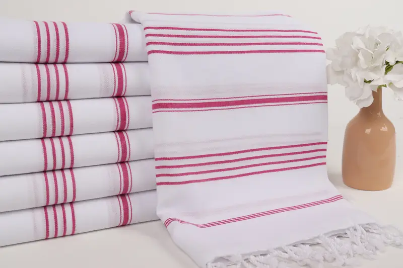Monogram Turkish Towel, 70x40 Cotton Striped Towel, Scarf Towel, Peshtemal Towel, Customized Towels, Pool Towels, Bachelorette Party Decorations - 2