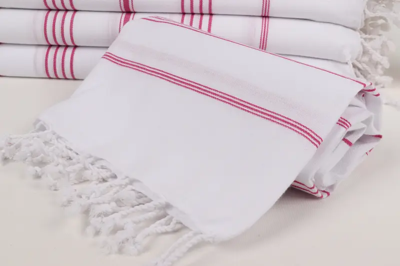 Monogram Turkish Towel, 70x40 Cotton Striped Towel, Scarf Towel, Peshtemal Towel, Customized Towels, Pool Towels, Bachelorette Party Decorations - 4