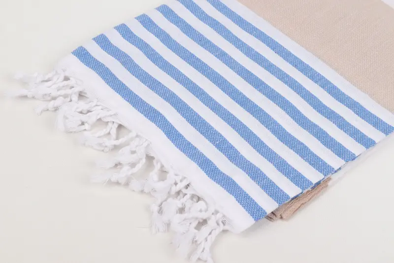 Valentines Day Gift For Her, 70x40 Cotton Striped Towel, Turkish Towel Beach, Bridesmaid Proposal Gift, Monogram Beach Towel, Quick-dry towel - 7